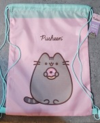 Worek szkolny na obuwie sportowe, strój kąpielowy- Pusheen 