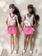 2 lalki  Barbie tenisistki hybrydy