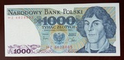 1000 złotych - 1982 r. seria HZ 6828885  stan 1 