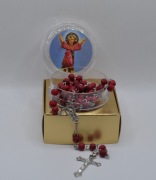 Pachnący Różaniec – Drewno Różane | Dzieciątko Jezus | Chrzest Komunia