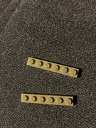 2x LEGO 3666 Plate 1 x 6 tan