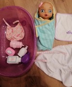 Zestaw lalka z wanienką i akcesoriami