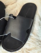 KLAPKI DEEP BLACK CZARNE CLEVE ROZM: 38-39