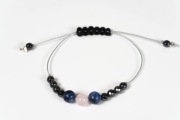Bransoletka z kamieni naturalnych wzmacniająca ochronna handmade rękodzieło