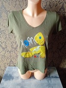 koszulka z nadrukiem  korn