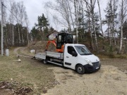 Usługi minikoparką - wywrotka 3.5 t