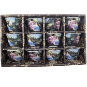 Zestaw 12 filiżanek do herbaty, Phoenix