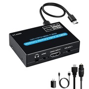 Ozvavzk HDMI Audio Extractor HDMI ARC Audio Extractor 2w1