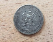 Meksyk srebrne  20 centavos 1919(rzadkie)