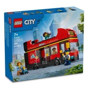 Lego 60407 City Czerwony, piętrowy autokar