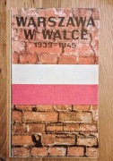 Warszawa w walce 1939-1945 plan miasta stara mapa 