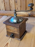 Antyczny młynek do kawy Peugeot Frères – oryginał, Francja, XIX/XX w.