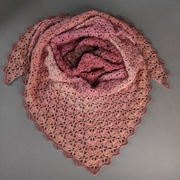 Chusta wykonana szydełkiem 022