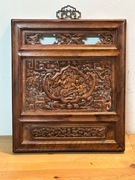 ANTYK XIX ozdoba na ścianę drewniana ręcznie wykonana #1