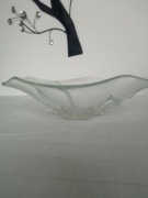 Duża szklana misa na owoce słodycze 35x10cm