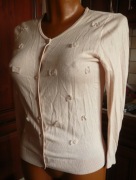 sweterek kokardki August Silk Heritage z USA S