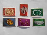 Rumunia 3548-53 artefakty kultury Romanskiej **