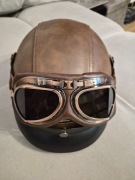 Kask retro orzeszek