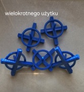 Krzyżyki dystansowe do glazury 4mm Topex 100szt 