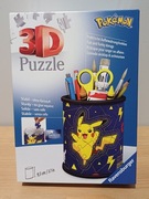 Puzzle 3D Pokemon Ravensburger, przybornik na biurko, 57 el.