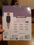 Nowa koszula nocna Nightwear Big Shirt, rozmiar L