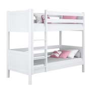 Eleganckie łóżko dziecięce piętrowe 190x90 Nizio