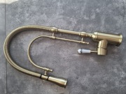 Bateria kuchenna retro antyczne złoto 