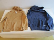 BLUZA Z KAPTUREM 2 SZT F. H&M R.122/128