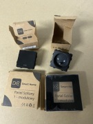 Gniazdko włącznik nowy czarny