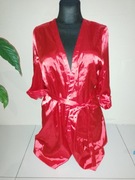 Szlafrok, satynowy szlafrok