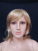 Peruka damska z włosów syntetycznych przypominających wlosy naturalne 