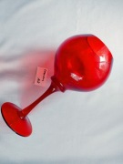 Wazon Horbowy kielich miś kulka kuleczka czerwony prl 