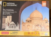CUBIC FUN PUZZLE 3D National Geographic Taj Mahal Indie
