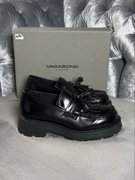 Buty loafersy vagabond czarne nowe z pudelkiem