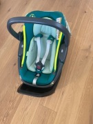 Fotelik maxi cosi coral (neon green) + baza