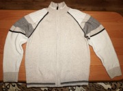 Sweter wełniany męski golf L  Jak Nowy