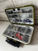 Skrzynka 320 elementów wędkarskich do zestawów montażowych