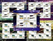 Fi 4418-4421** UEFA EURO 2012 + blok 209