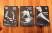 Seria Pięćdziesiąt twarzy Greya – E.L. James (3 książki)