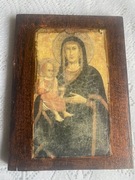 Przepiękna ikona o wymiarach 18x24 cm