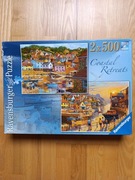 Puzzle 2 x 500 Ravensburger, nadmorskie krajobrazy