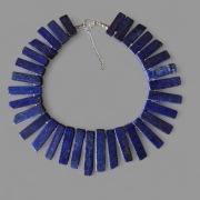 Królewski naszyjnik "Wachlarz" z Lapis Lazuli
