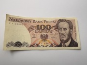 Banknot 100 zł PRL 1986 Ludwik Waryński kolekcjonerski