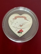 Moneta Srebrna - Wszystko Dla Ciebie - Serce Z Perłą 