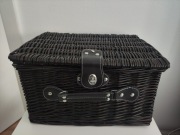 Wiklinowy kosz piknikowy KEMER SUNSET PARK Brązowy