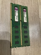 RAM ddr3 2x2gb, 2x1 GB