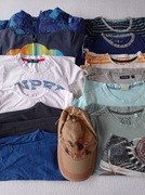 SUPER ZESTAW UBRAŃ DLA CHŁOPCA  13 SZTUK  9-10 LAT 140