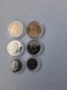 2025 - zestaw menniczy Kanada w kapslach 6 x Karol III 