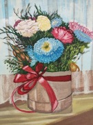 Obraz akrylowy "Bukiet kwiatów"