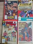 Superman Transformers, cztery stare komiksy uszkodzone 